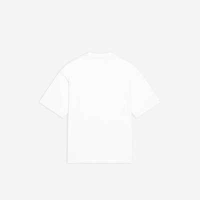 BALENCIAGA Men's Cities Paris T-shirt Medium Fit in White outlook