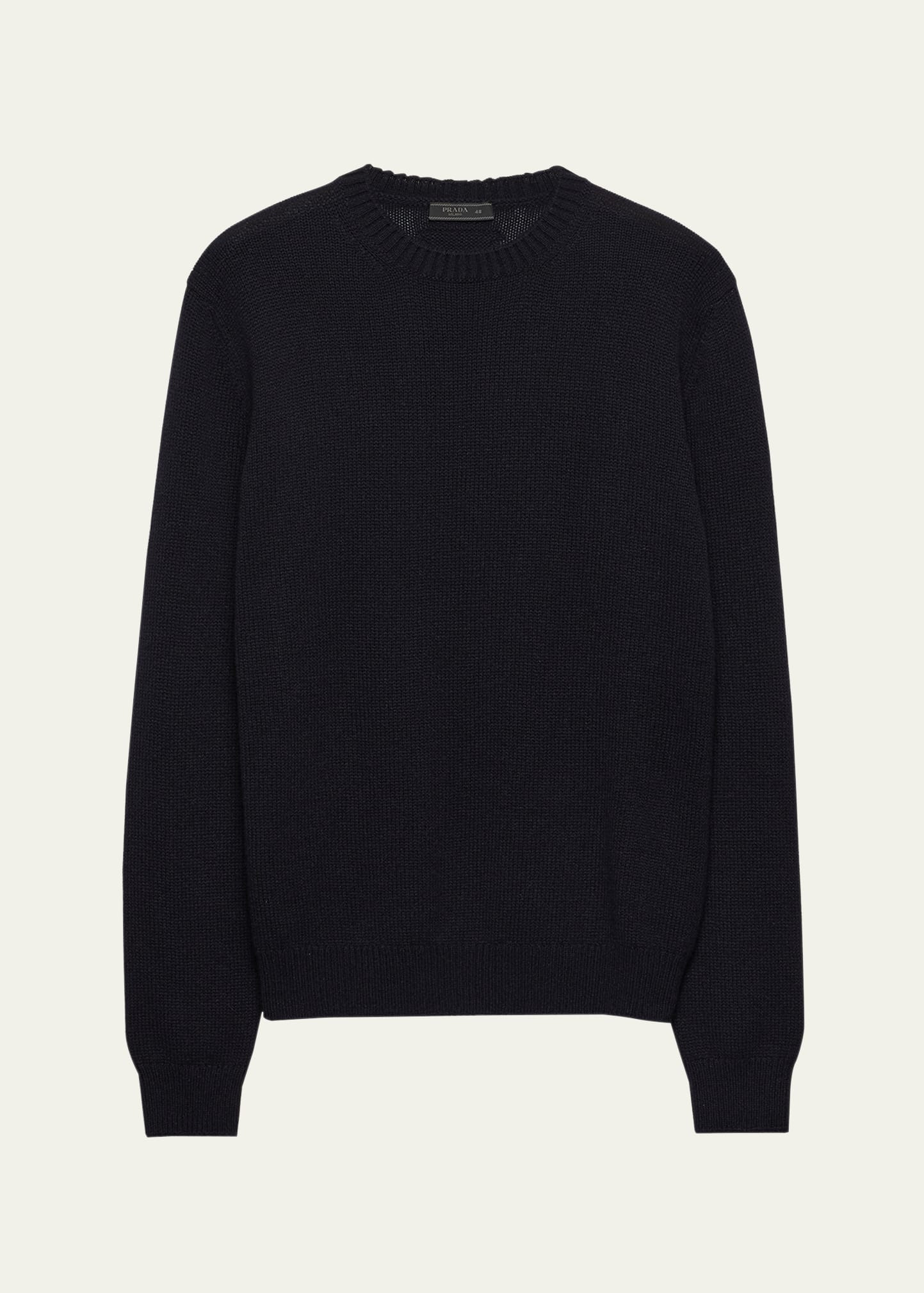 Men's Cashmere Knit Crewneck Sweater - 1