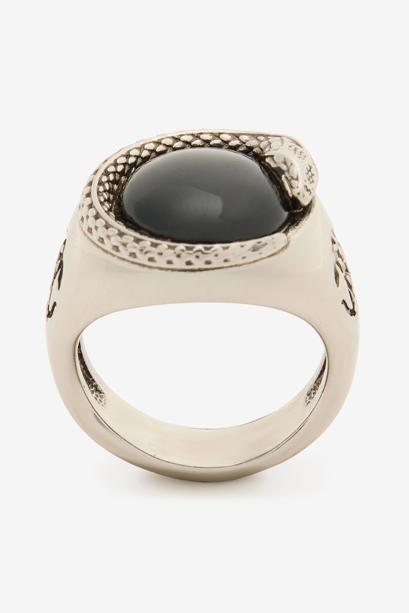 Cocktail Ring With Snake 1