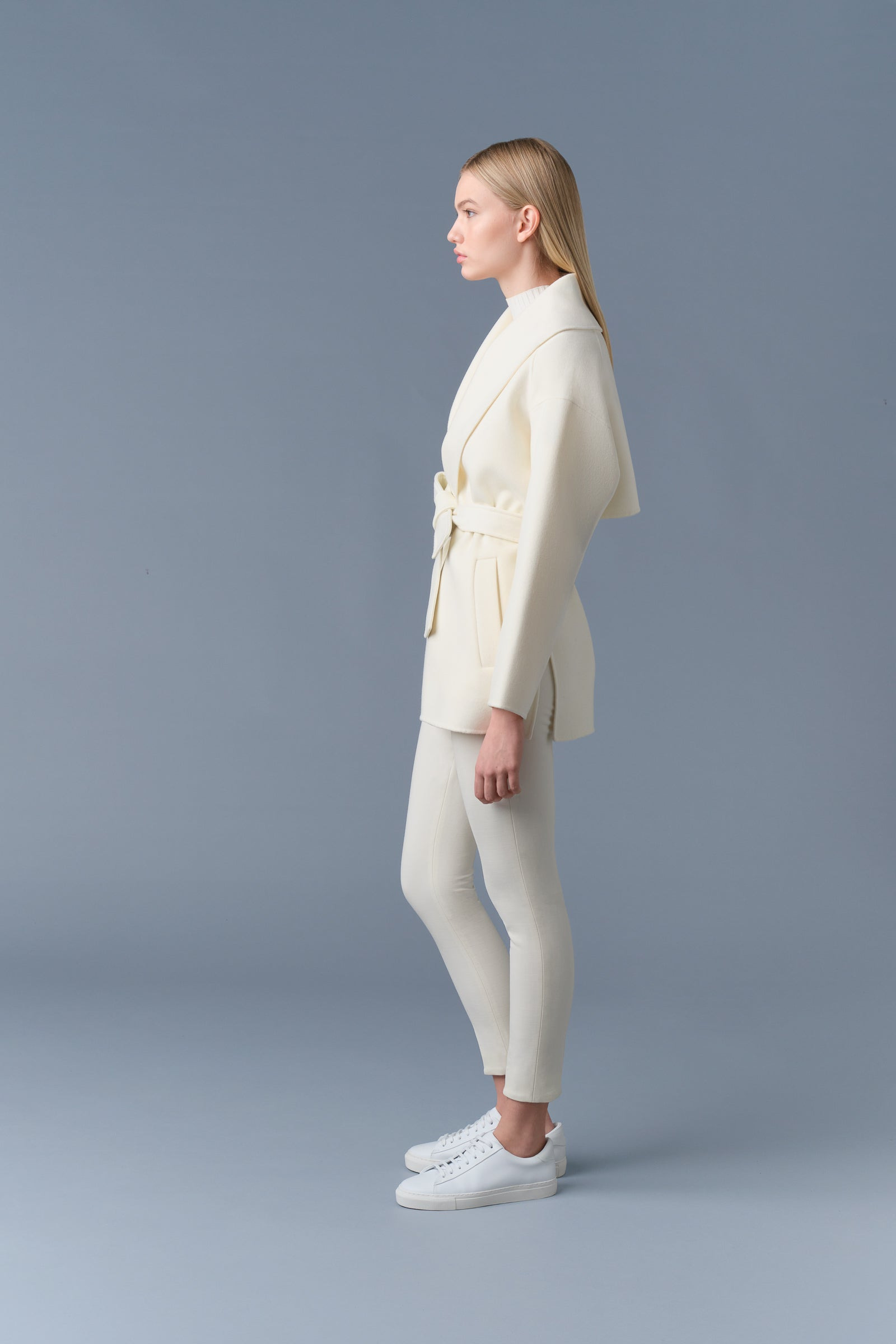 TYRA Double-Face wool robe jacket - 3