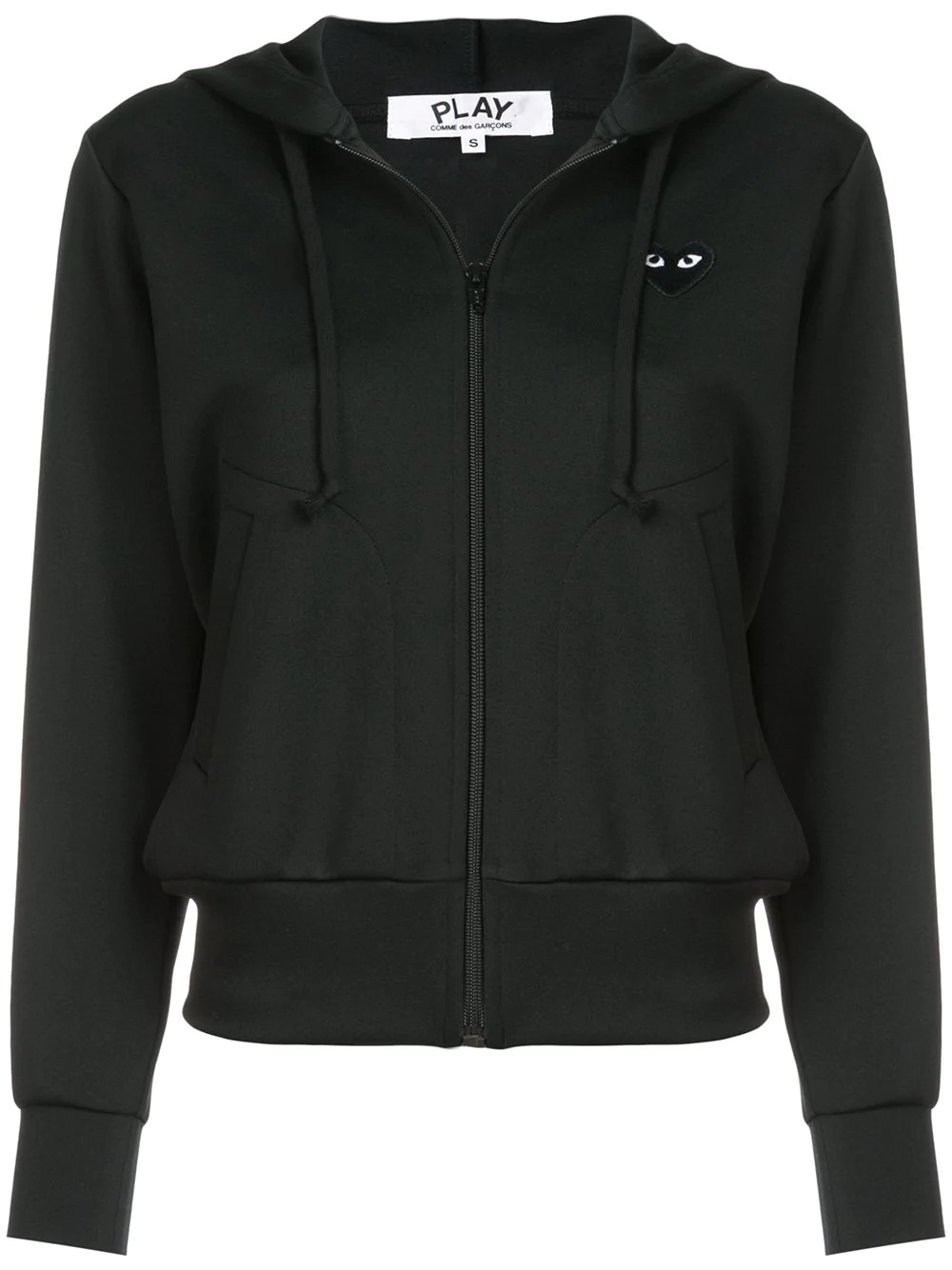 drawstring zip hoodie - 1