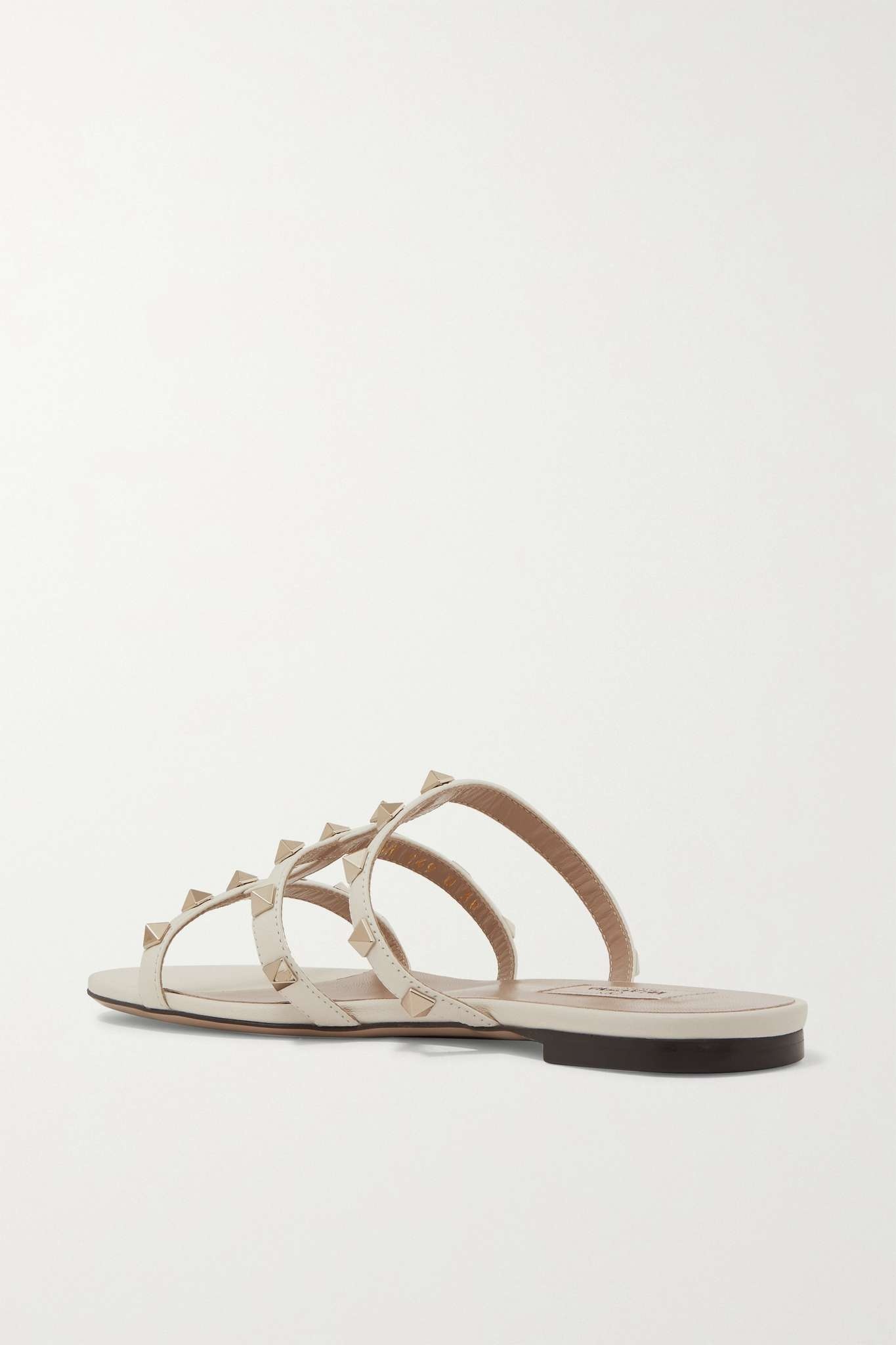 The Rockstud leather sandals - 3