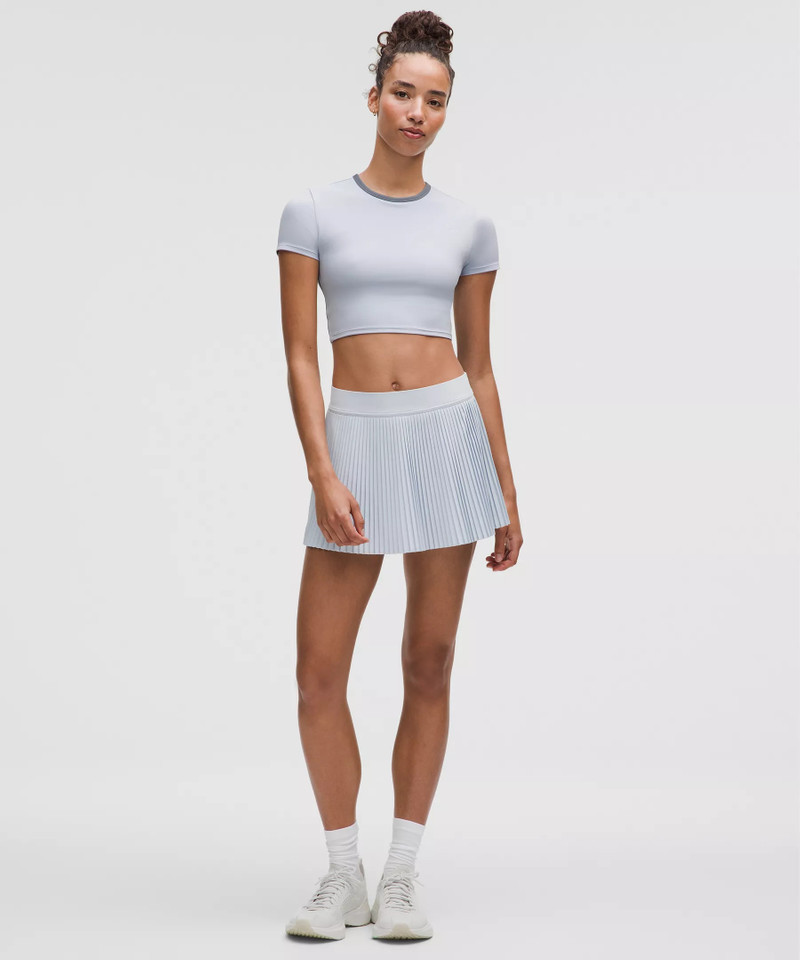 lululemon Tight-Fit Cropped Shelf-Bra T-Shirt *Light Support, B/C Cup outlook