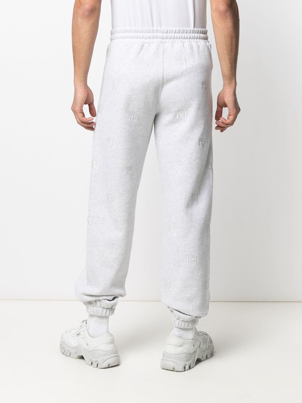 all-over logo track pants - 5