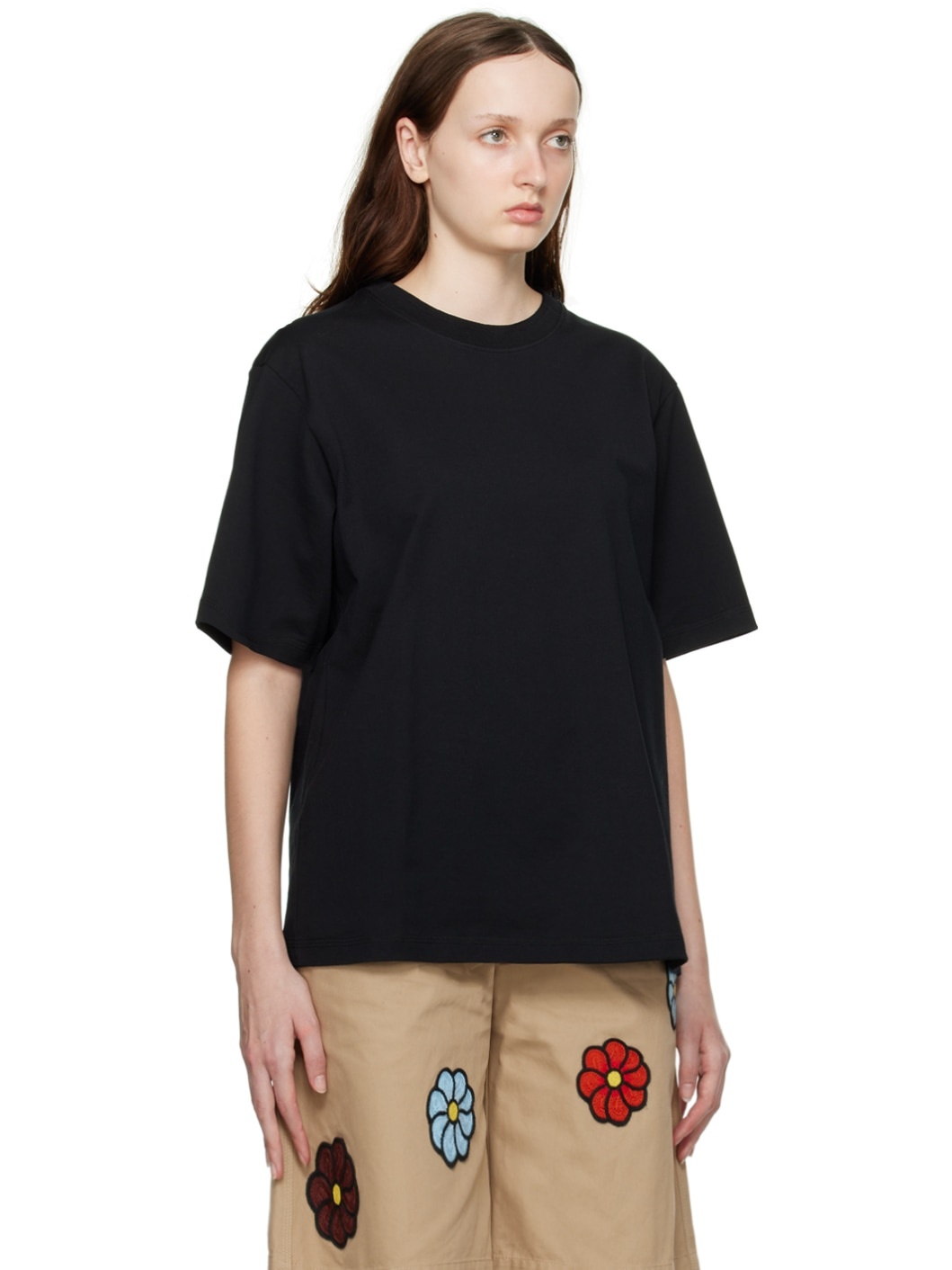 Moncler Alicia Keys Black Printed T-Shirt - 2