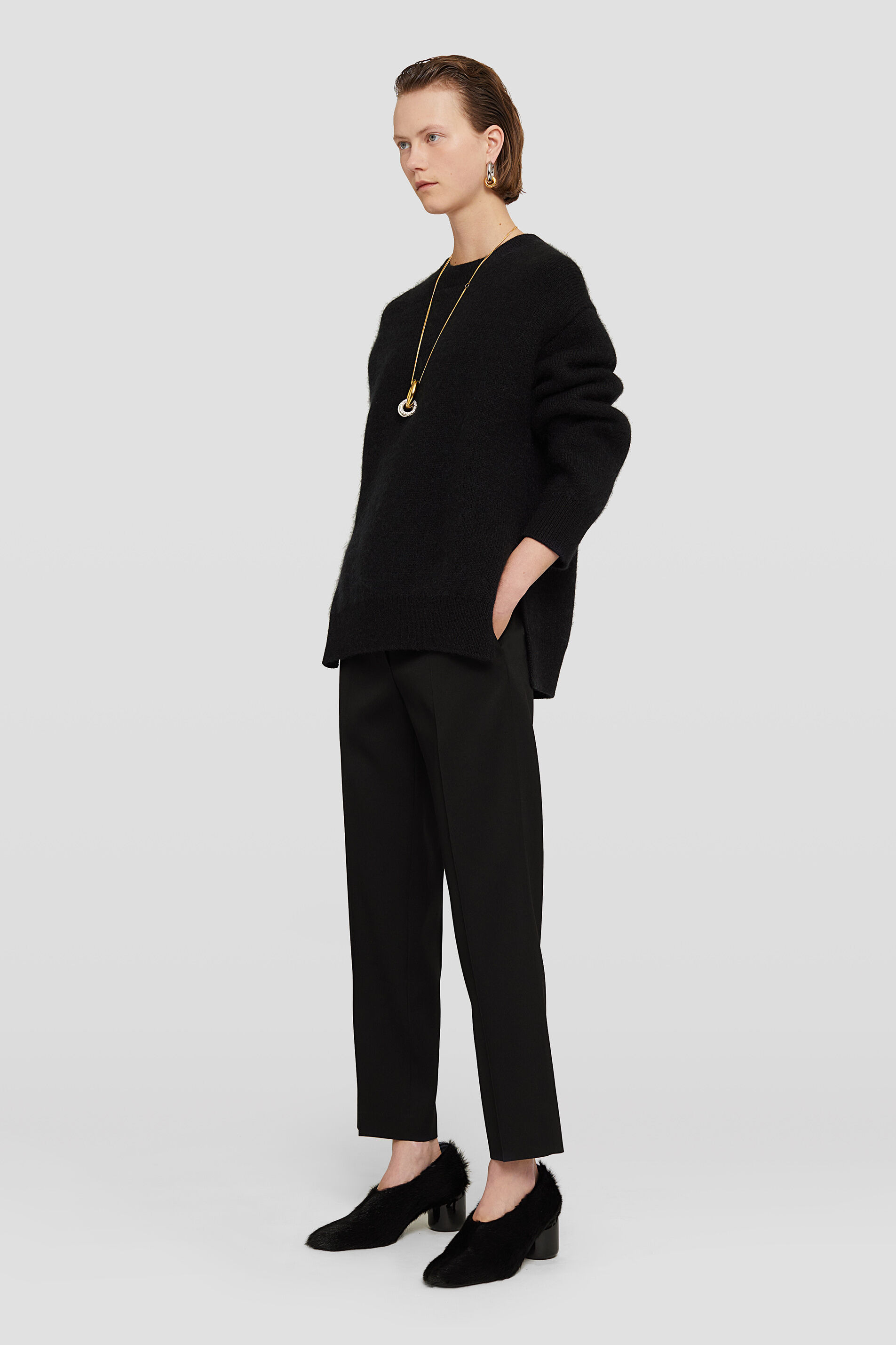 Cropped Trousers - 4
