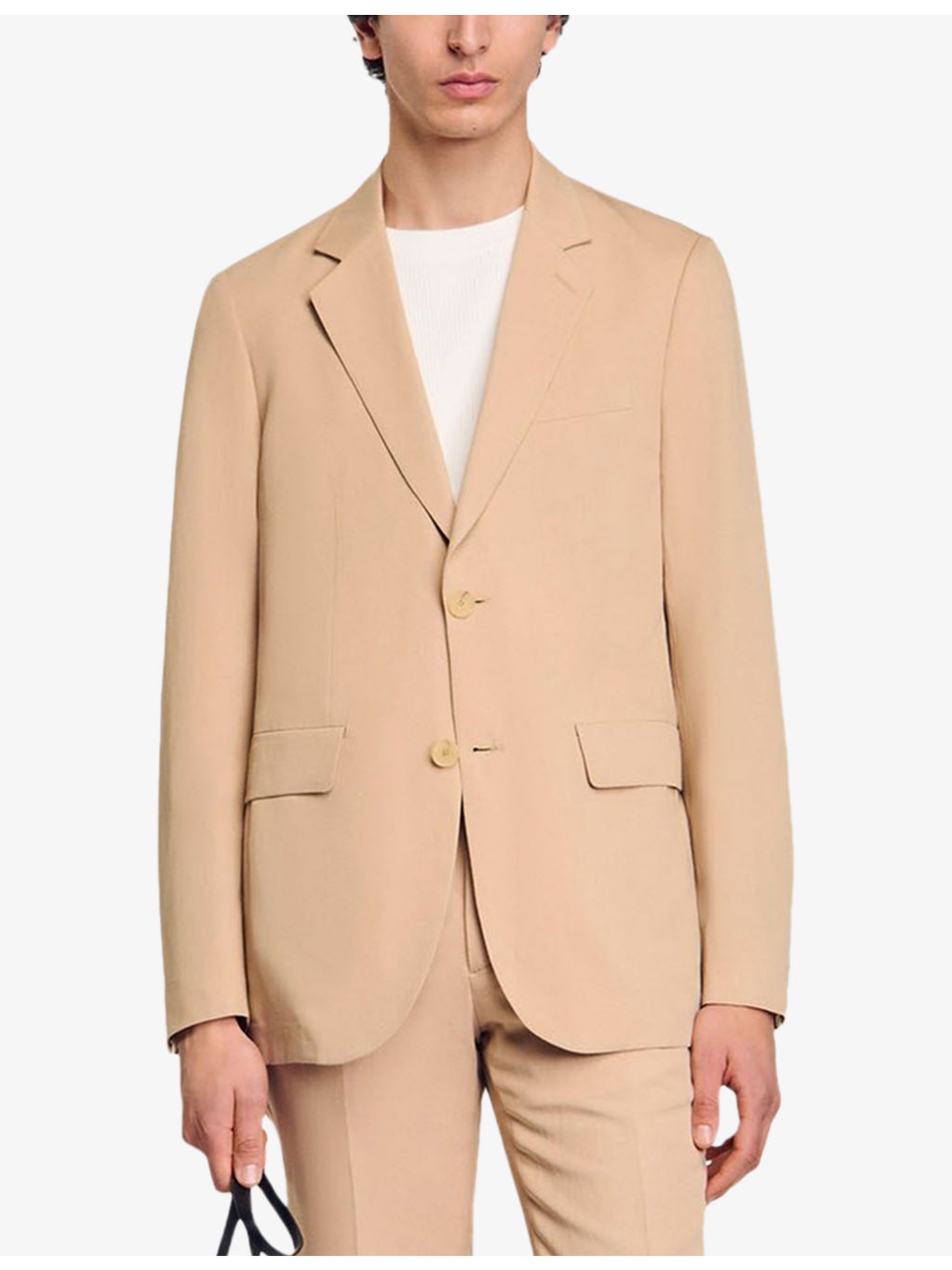 Single-Breasted Lyocell-Blend Blazer - 3