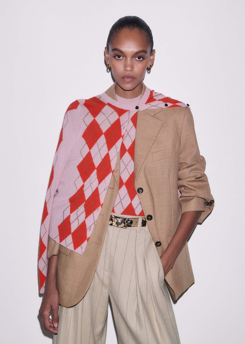 Argyle Slim Cardigan 6