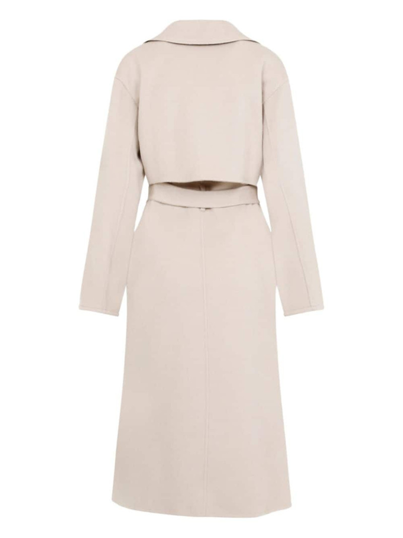 Yves Salomon double-breasted coat outlook