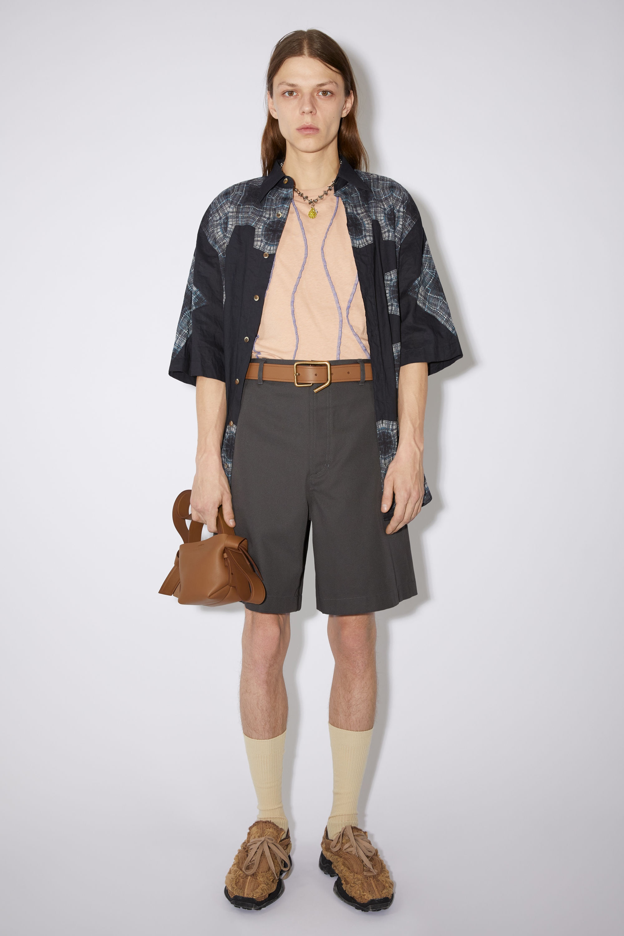 Casual shorts - Anthracite grey - 2