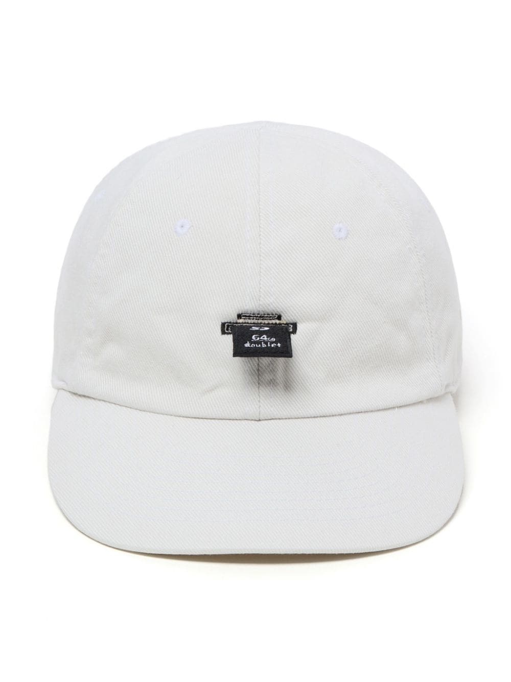appliquÃ©-detail corduroy cap - 2