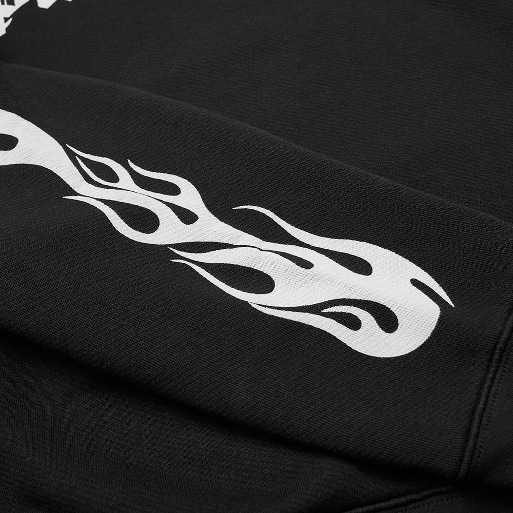 Palm Angels Skull And Flames Crew Sweat - 2