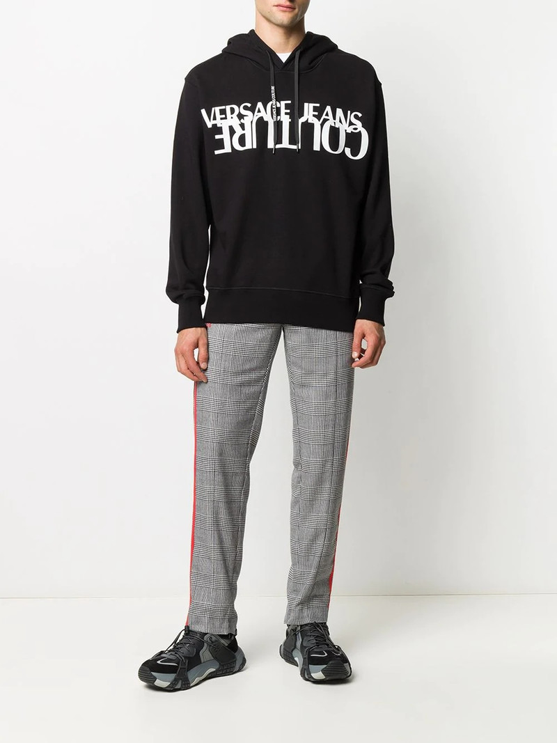 VERSACE JEANS COUTURE logo-print hoodie outlook
