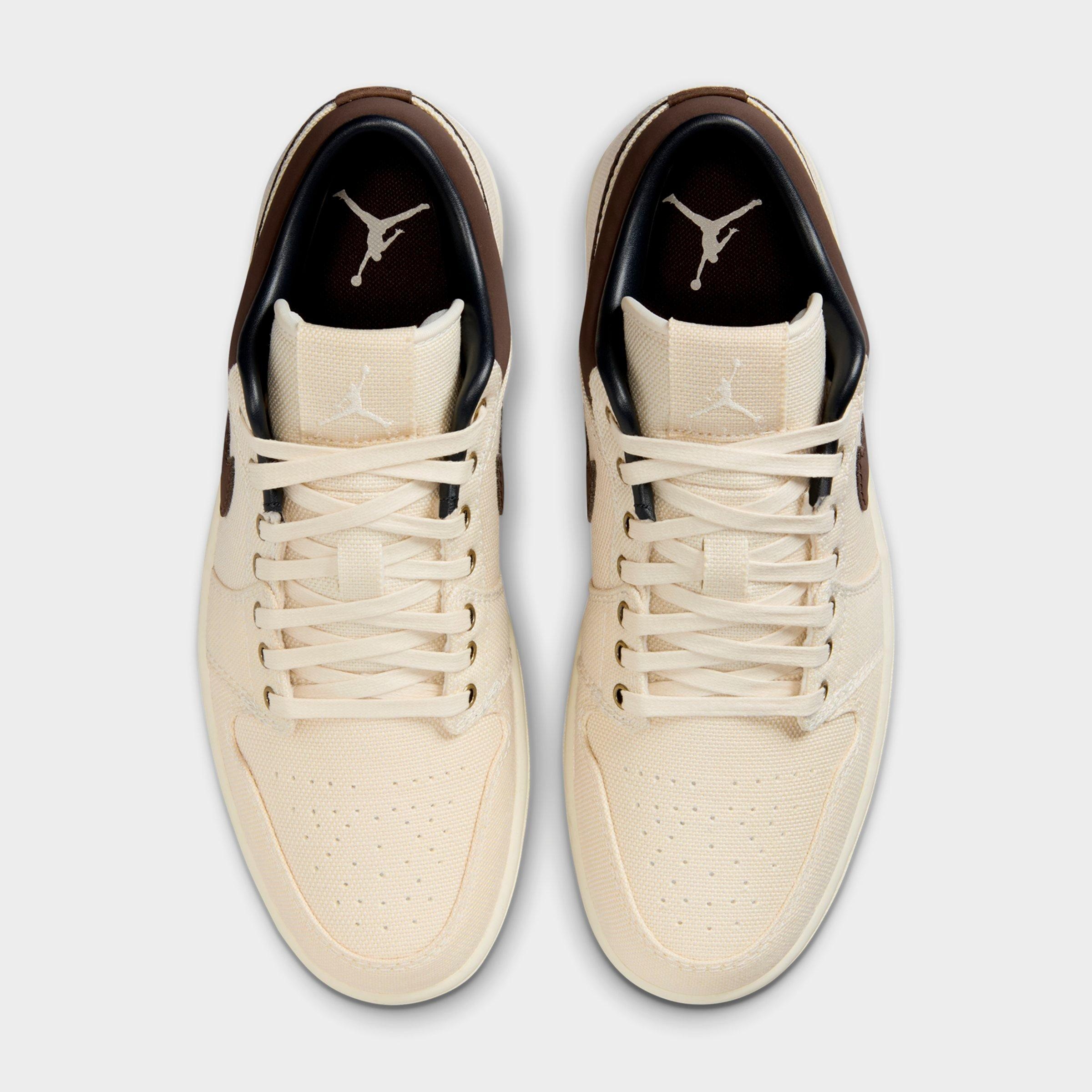 MEN'S AIR JORDAN 1 LOW PREMIUM CASUAL SHOES - 5