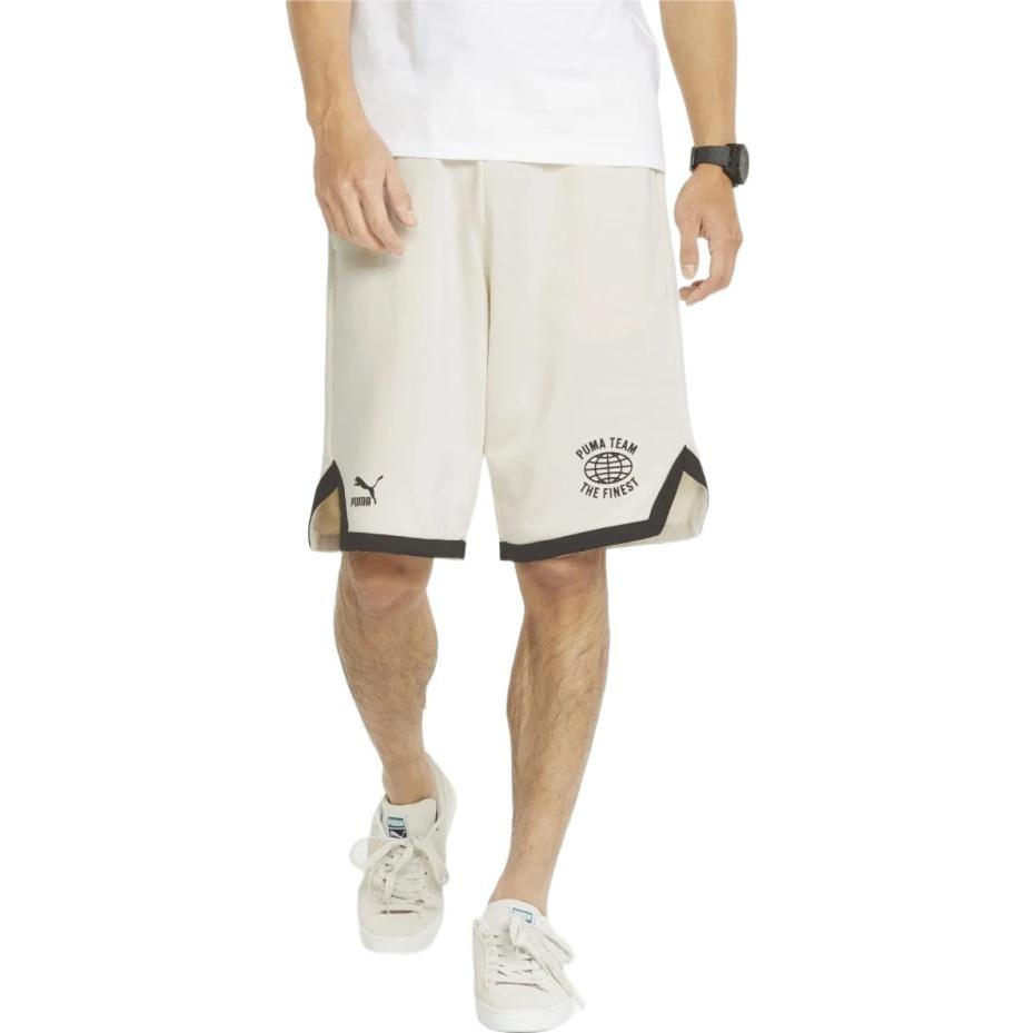 PUMA 8 Pt Logo Team Shorts 'White' 536923-65 - 4