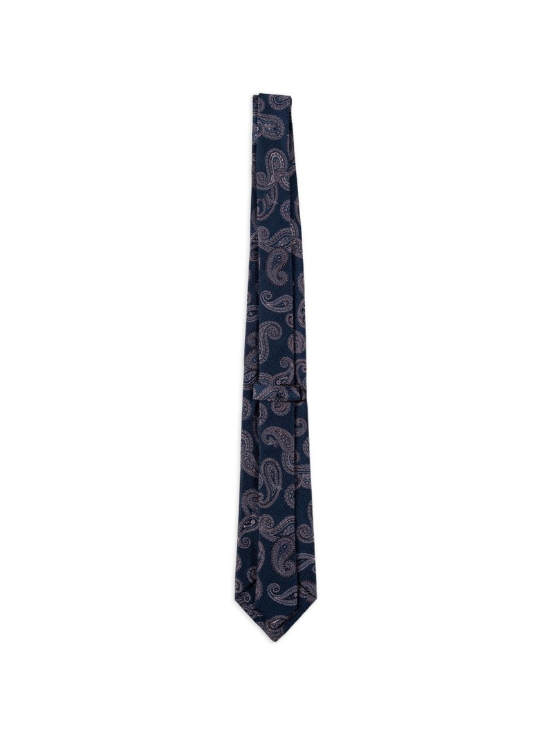 Etro paisley-pattern silk tie outlook