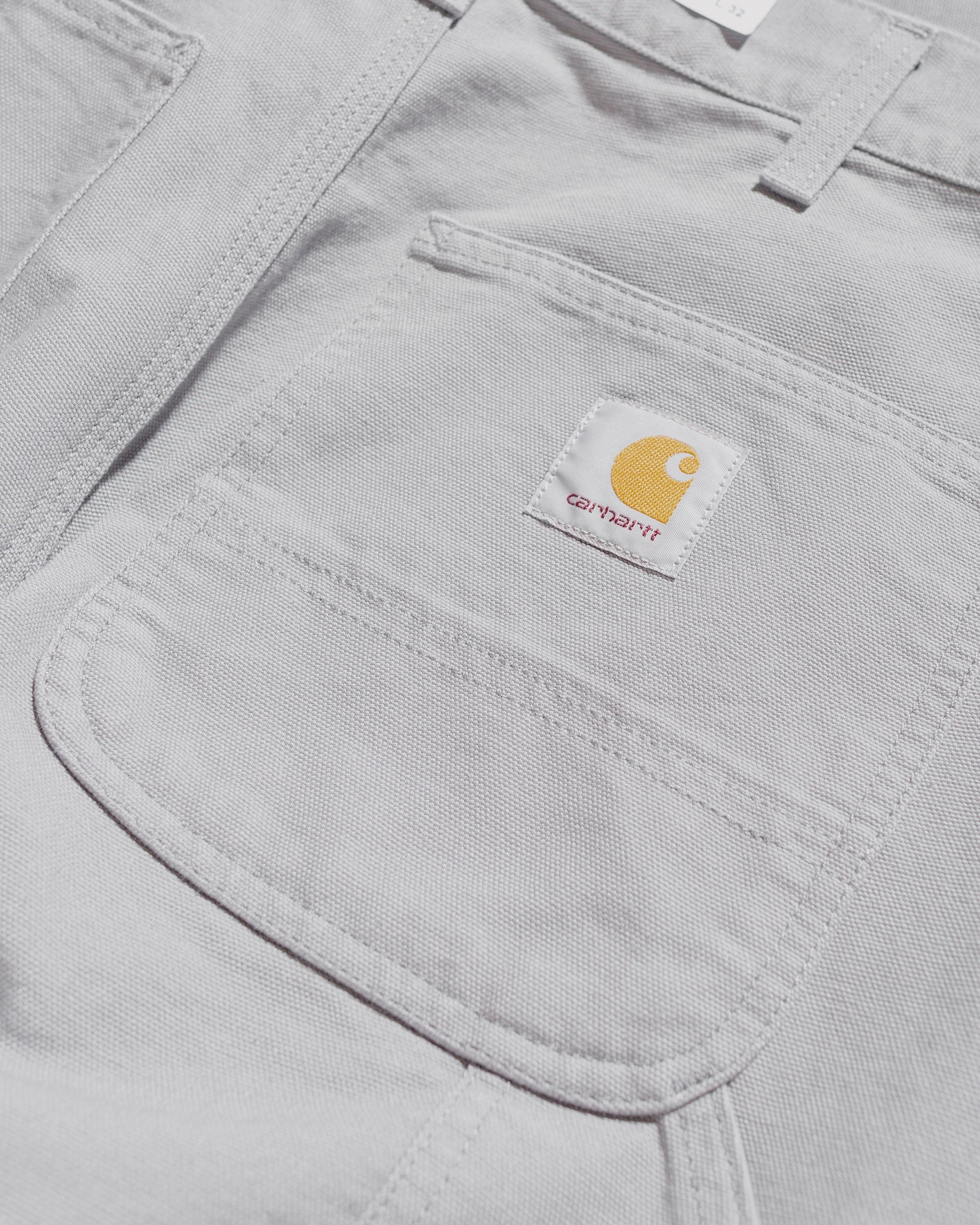 Carhartt W.I.P. Double Knee Pant Canvas Yosemite Rinsed - 6