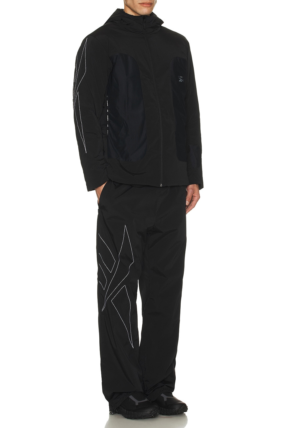 X Kanghyuk Stitched Logo Padded Jacket - 6