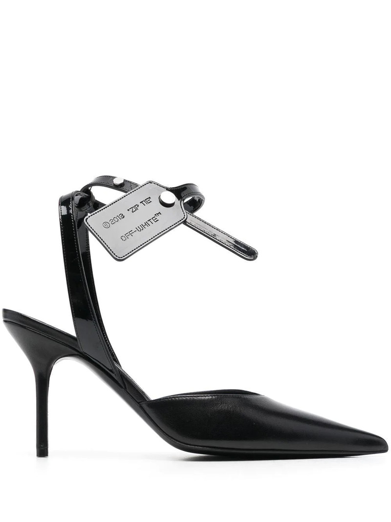 Varnish 95mm pumps 1