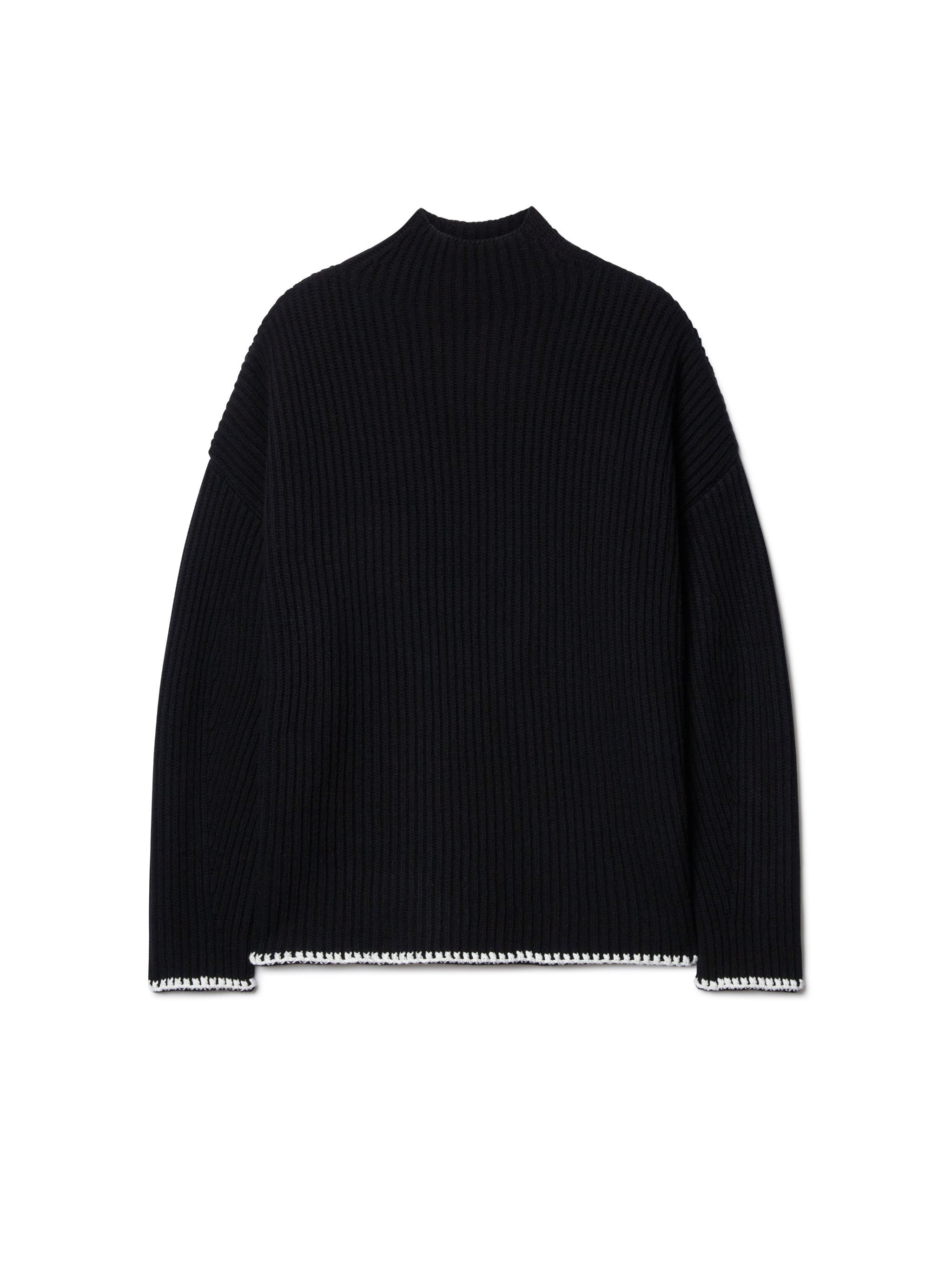 Merino Wo Trim Arrow Turtlen - 1