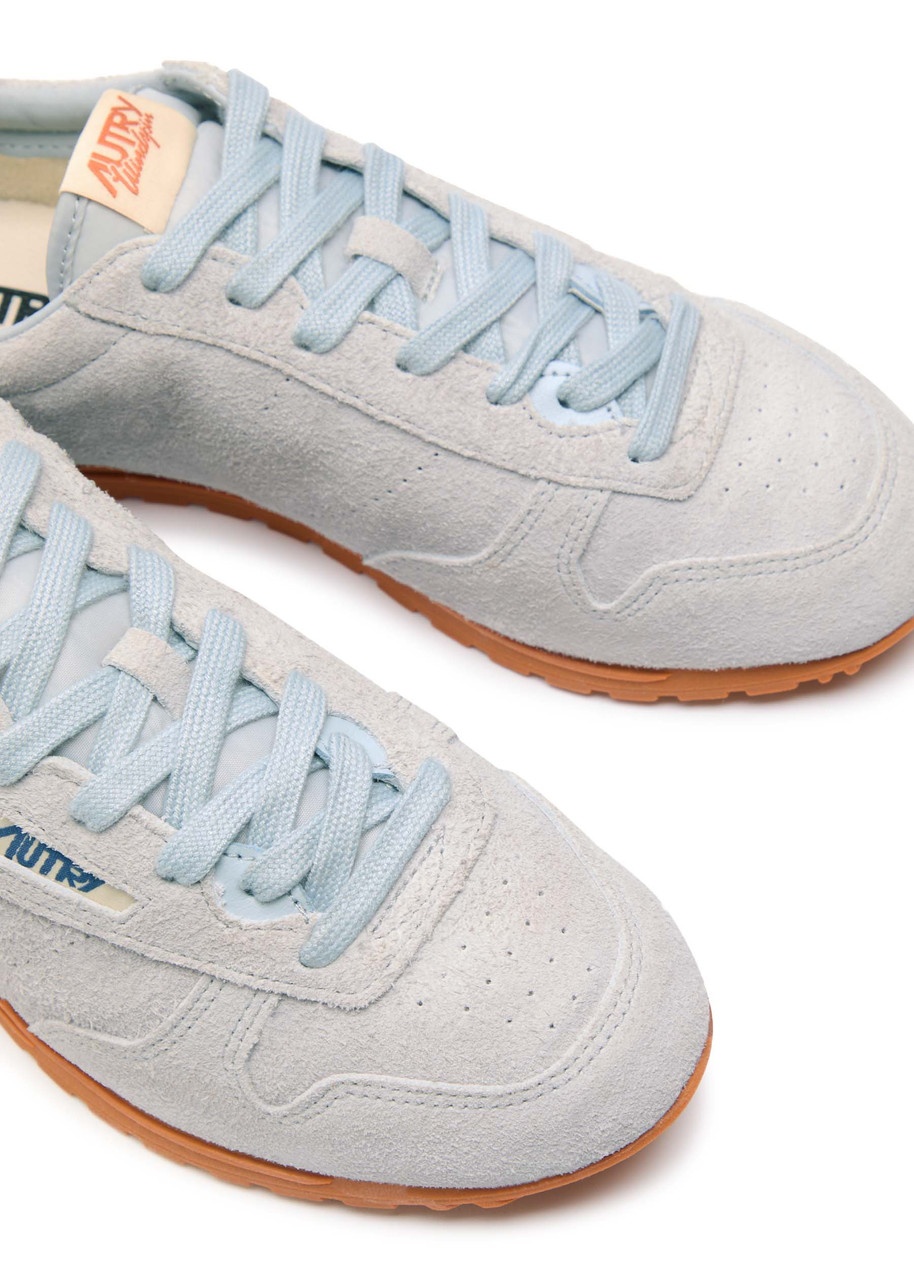 Autry Windspin Panelled Brushed Suede Sneakers - 3