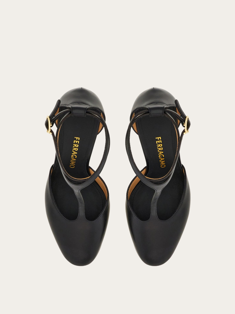 FERRAGAMO T-strap stiletto pump outlook