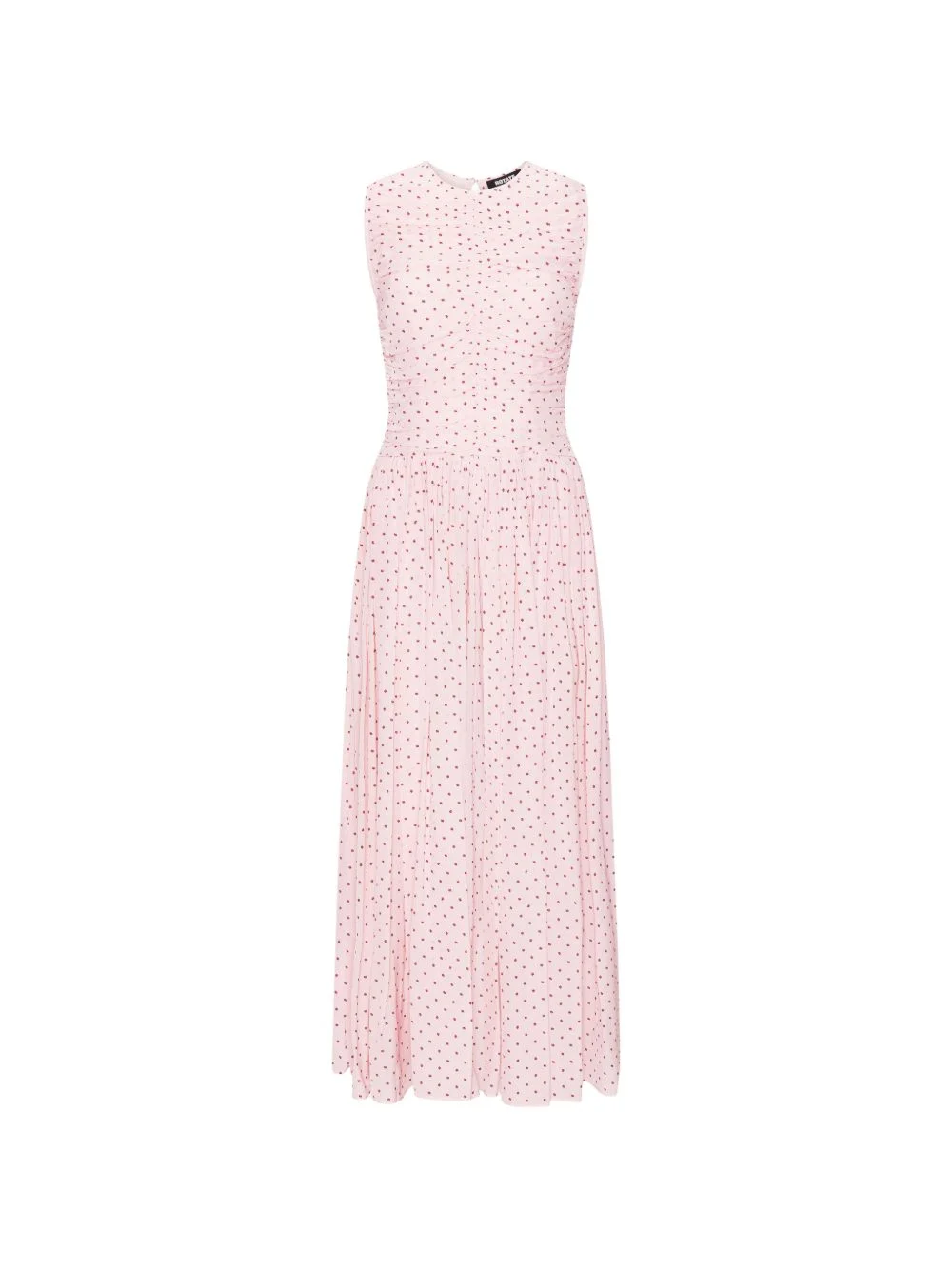 ruched maxi dress - 1