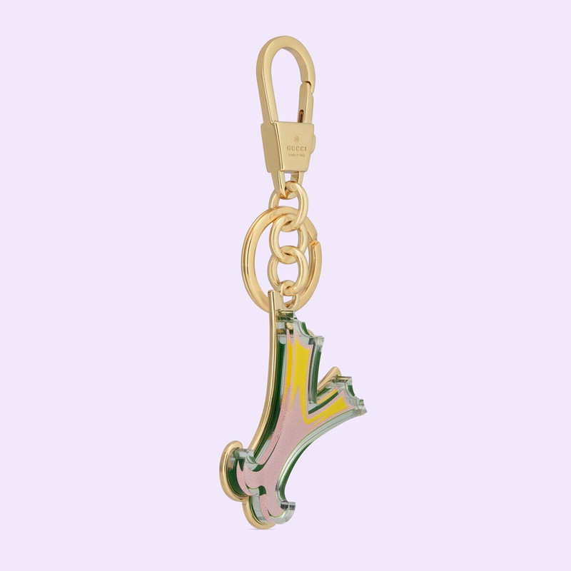 Letter Y Plexiglas keychain 3