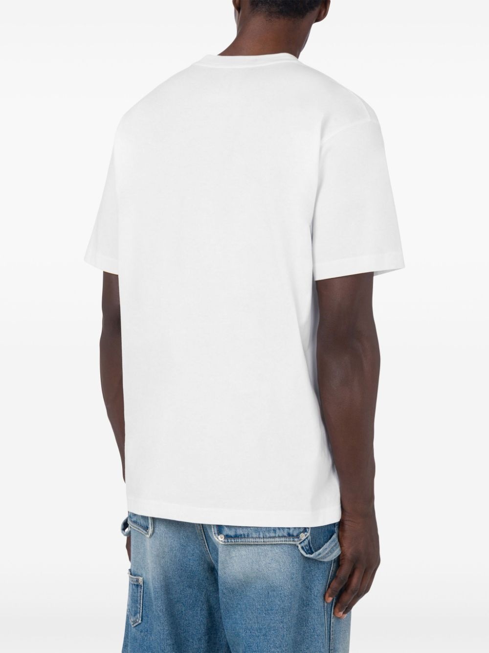 Laurel-print jersey T-shirt - 3