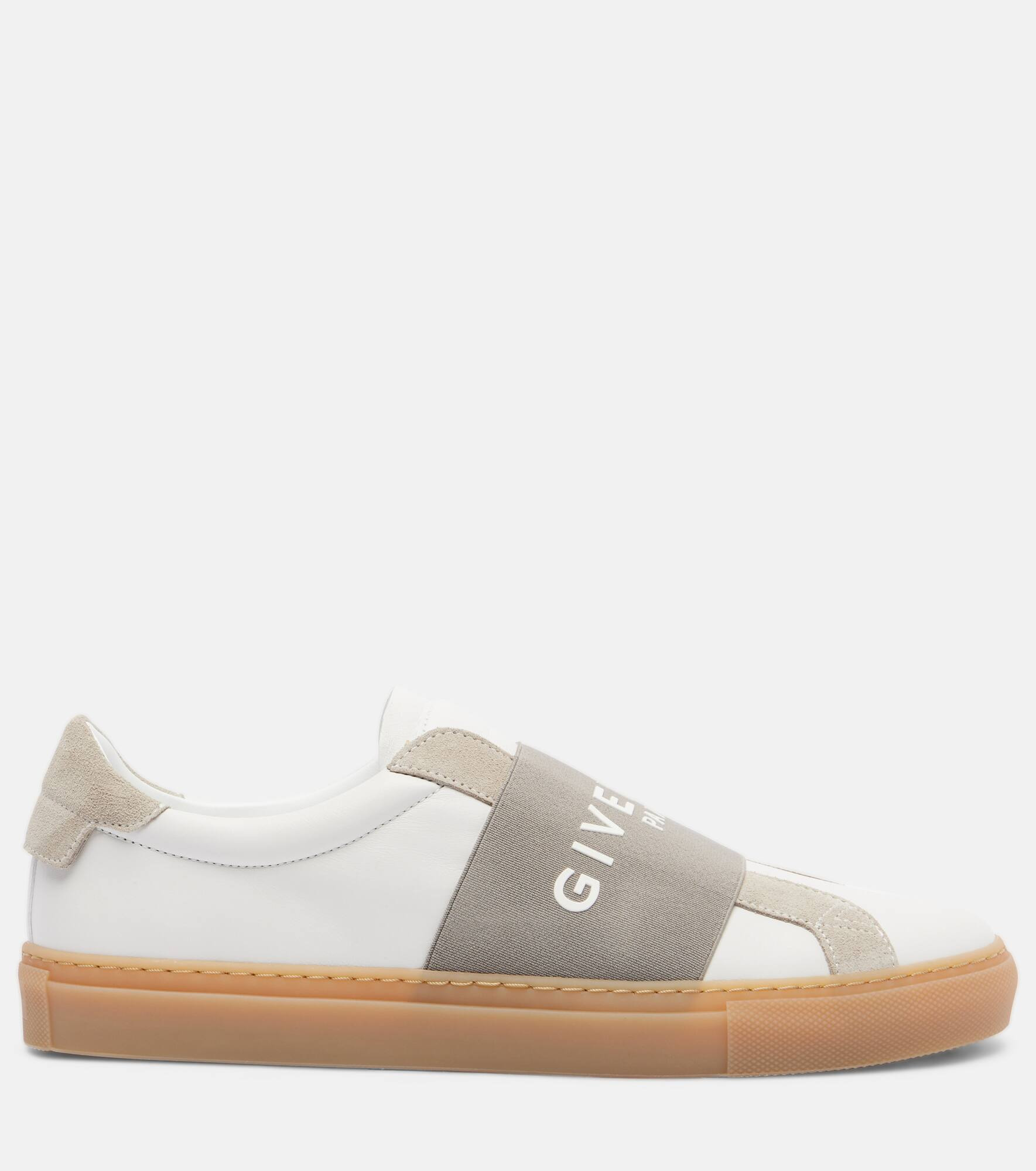 Urban Street logo leather slip-on sneakers - 4