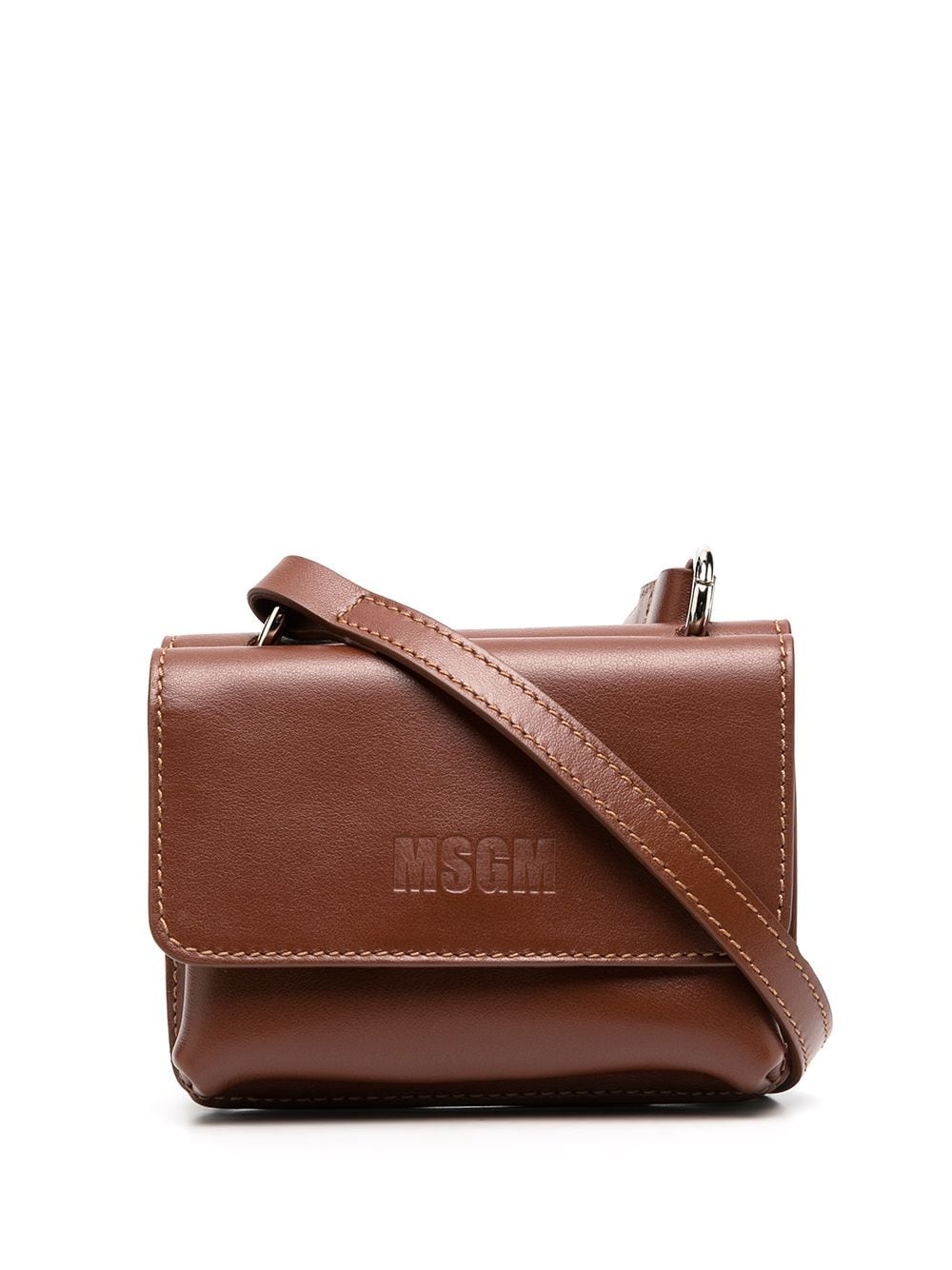 double crossbody bag - 1