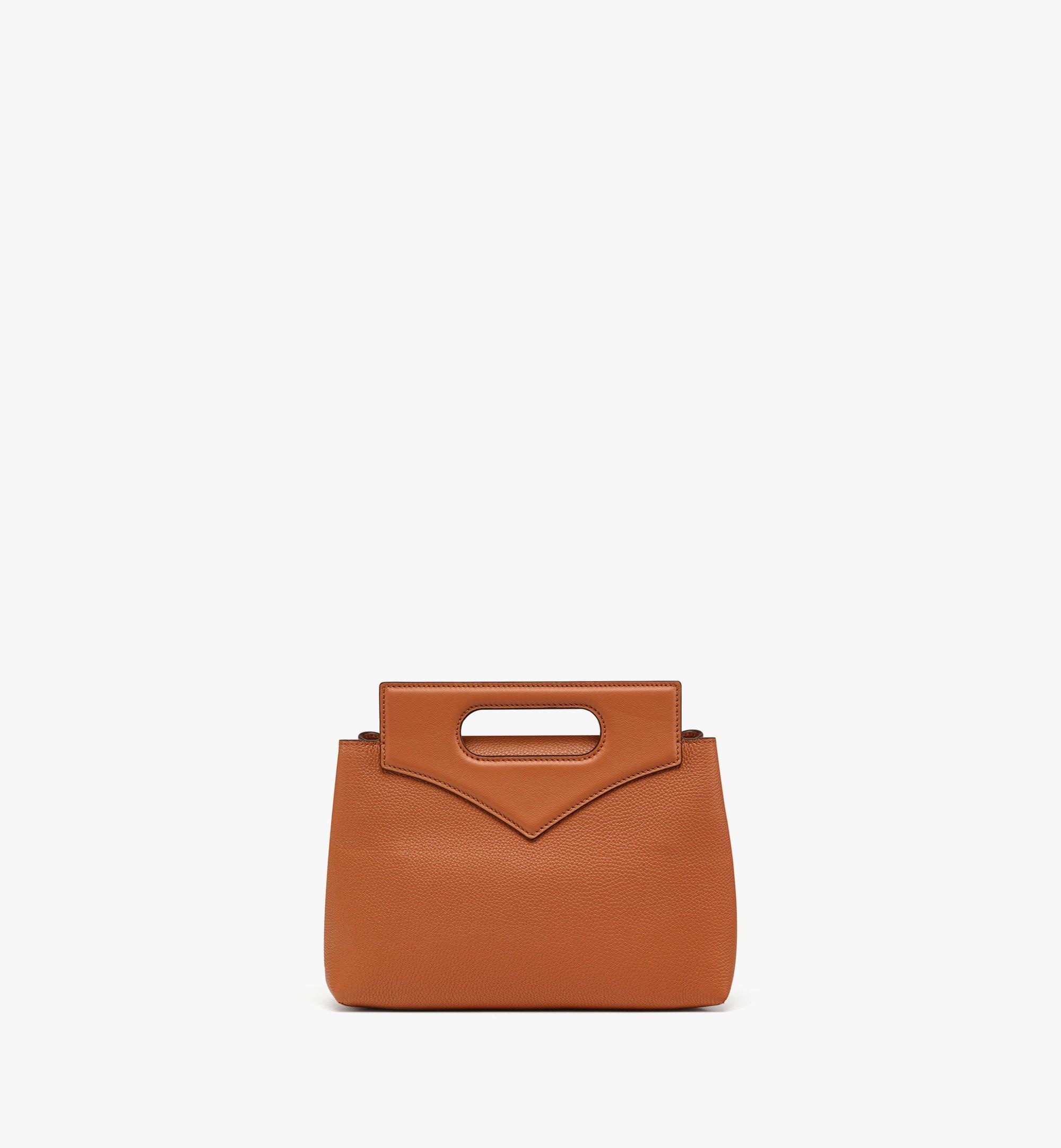 Soft Diamond Tote in Embossed Leather - 5