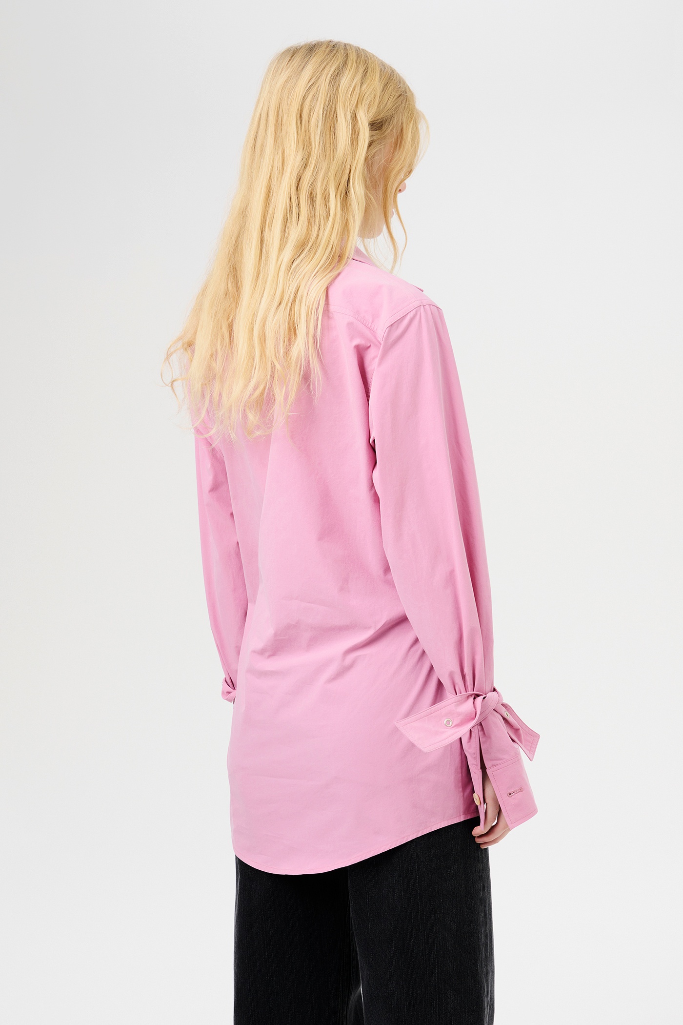 Trench Shirt Duchess Pink Organic Poplin - 6