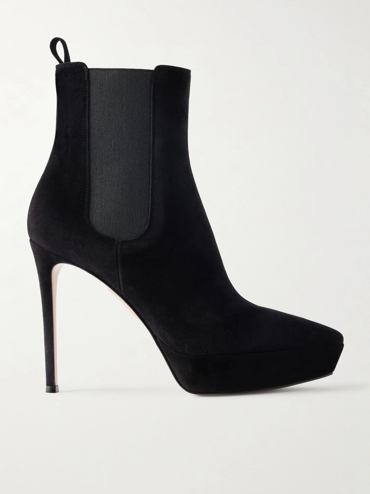 Kim 85 suede ankle boots Black - 1