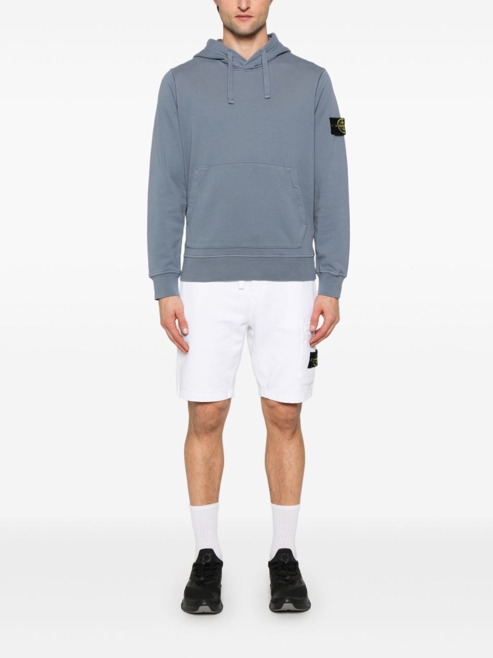 Compass-badge hoodie - 2