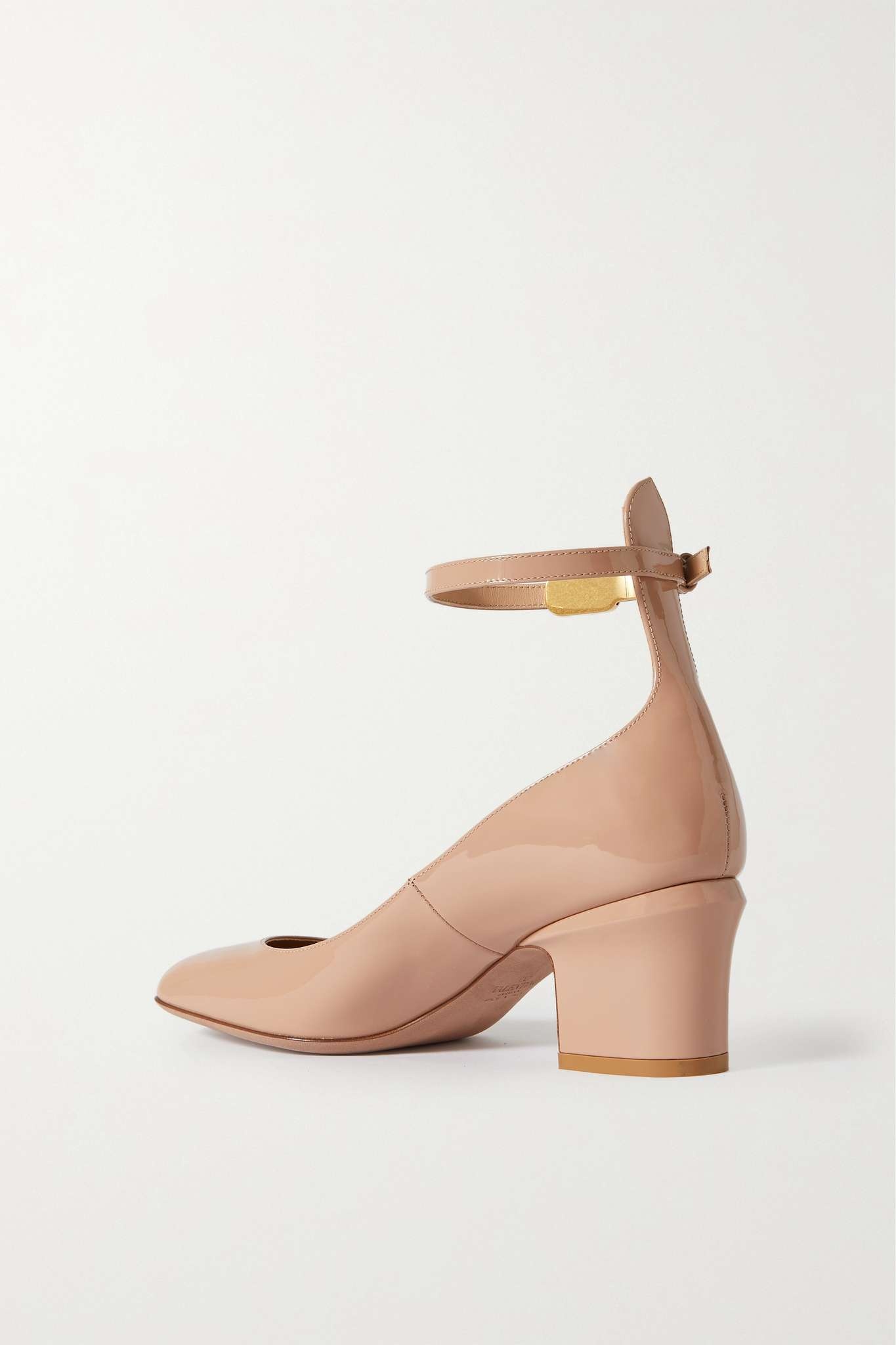 Tan-Go 60 patent-leather pumps - 3