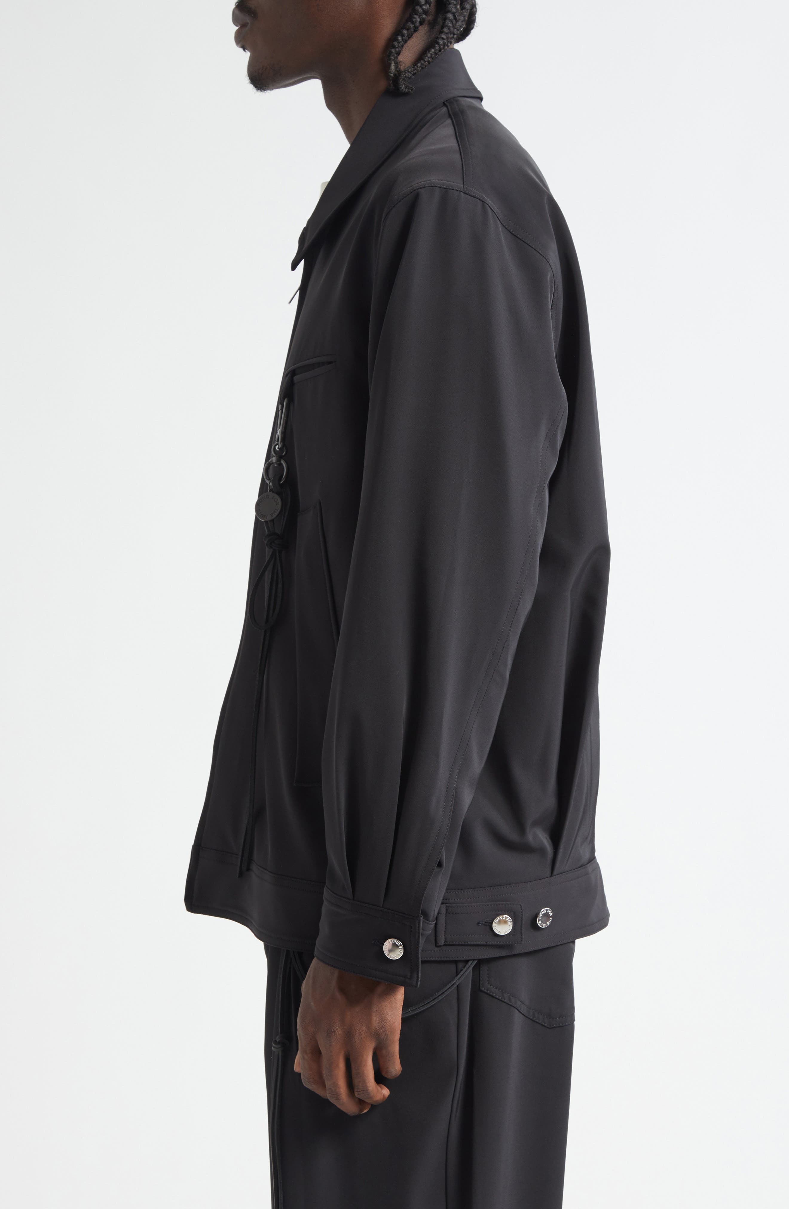 SONG FOR THE MUTE Coach's Jacket in Black at Nordstrom - 4