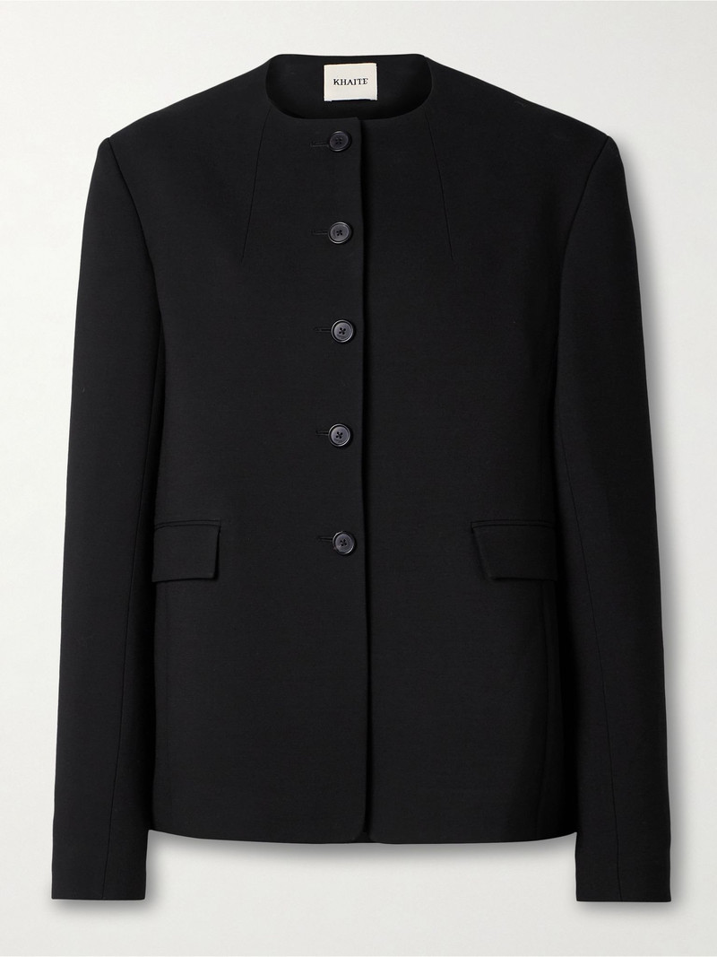 Jameson crepe jacket Black - 1
