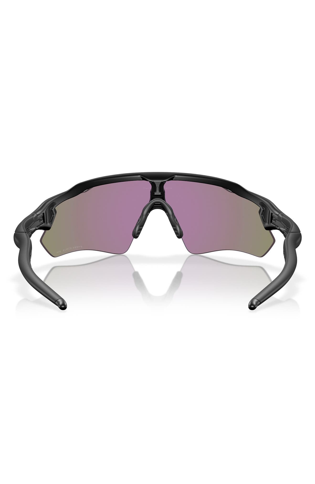 Oakley Radar® EV Path® Prizm™ Polarized Wrap Shield Sunglasses in Black Green at Nordstrom - 5