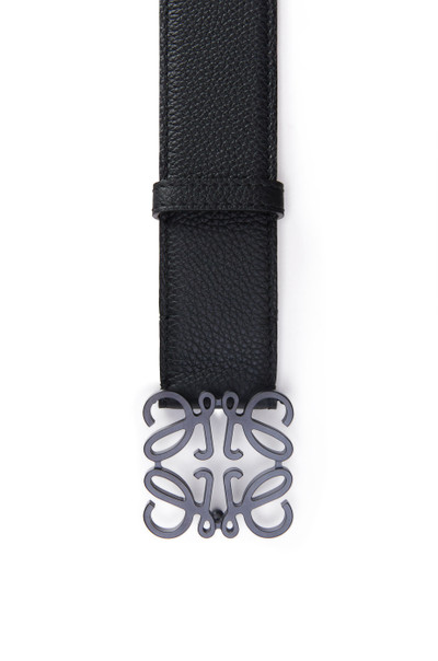 Loewe Anagram belt in grained calfskin outlook