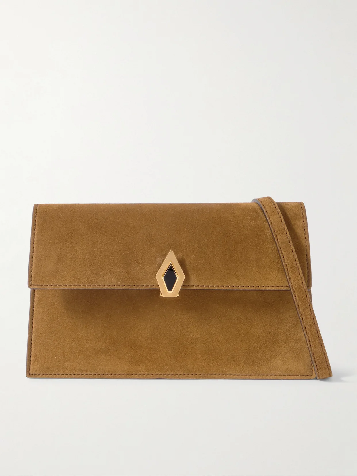 Parallel 22 Small Suede Shoulder Bag - 1