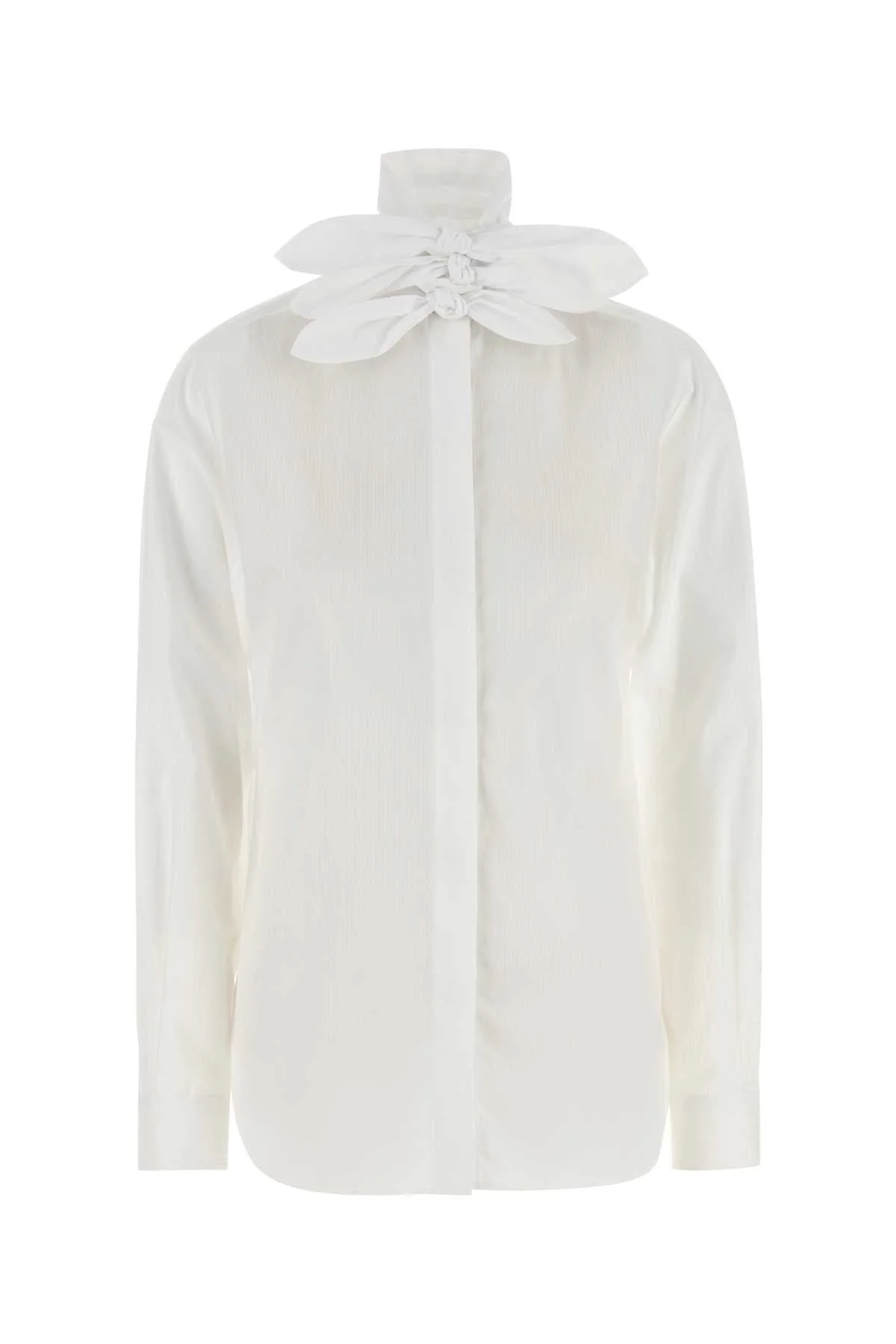 Moschino Women Embroidered Cotton Shirt - 1