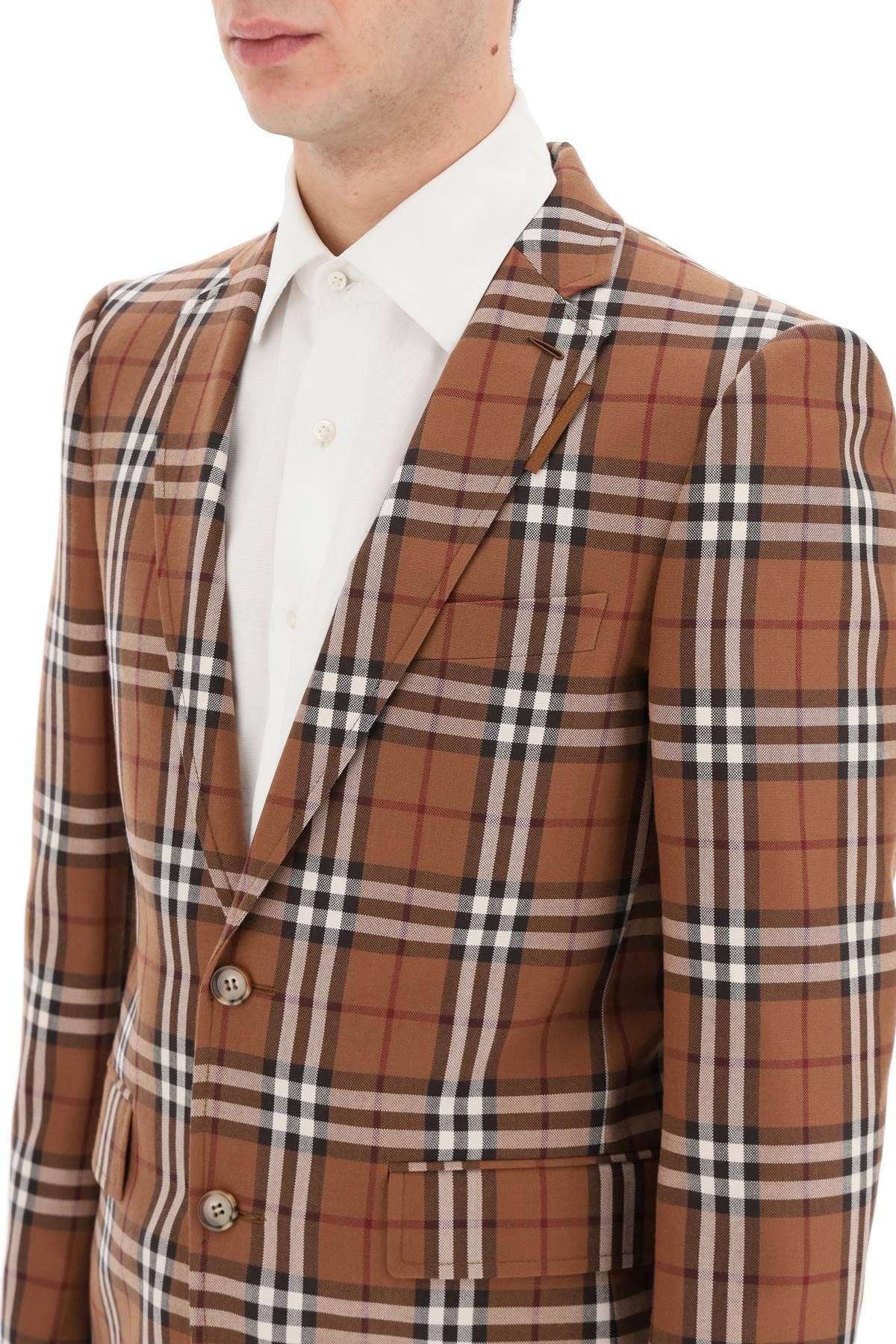 TARTAN WOOL JACKET - 5