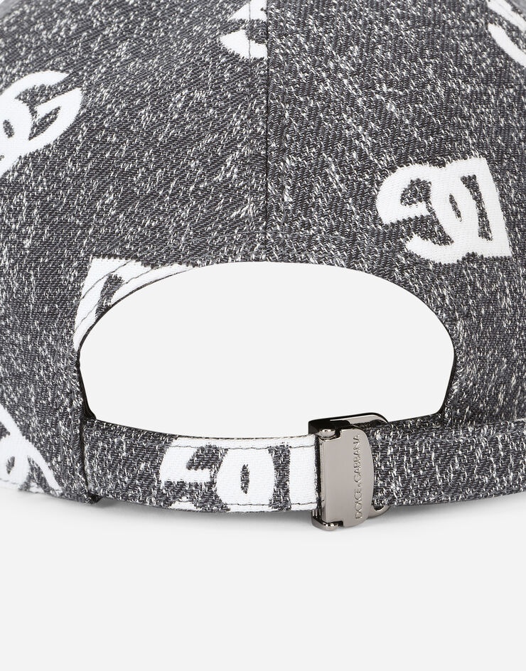 Cotton jacquard baseball cap with DG logo - 4