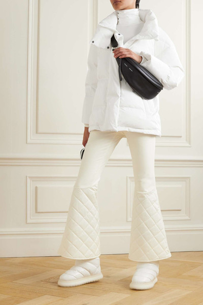 PERFECT MOMENT Cordova paneled quilted flared ski pants outlook
