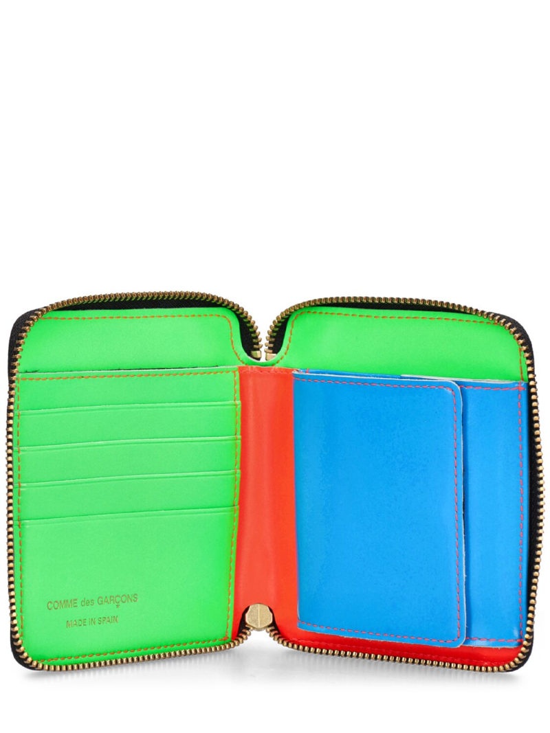 Super Fluo leather wallet - 4