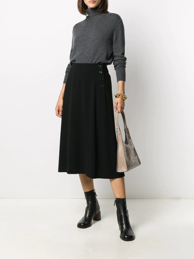 Aspesi high-waist buttoned skirt outlook