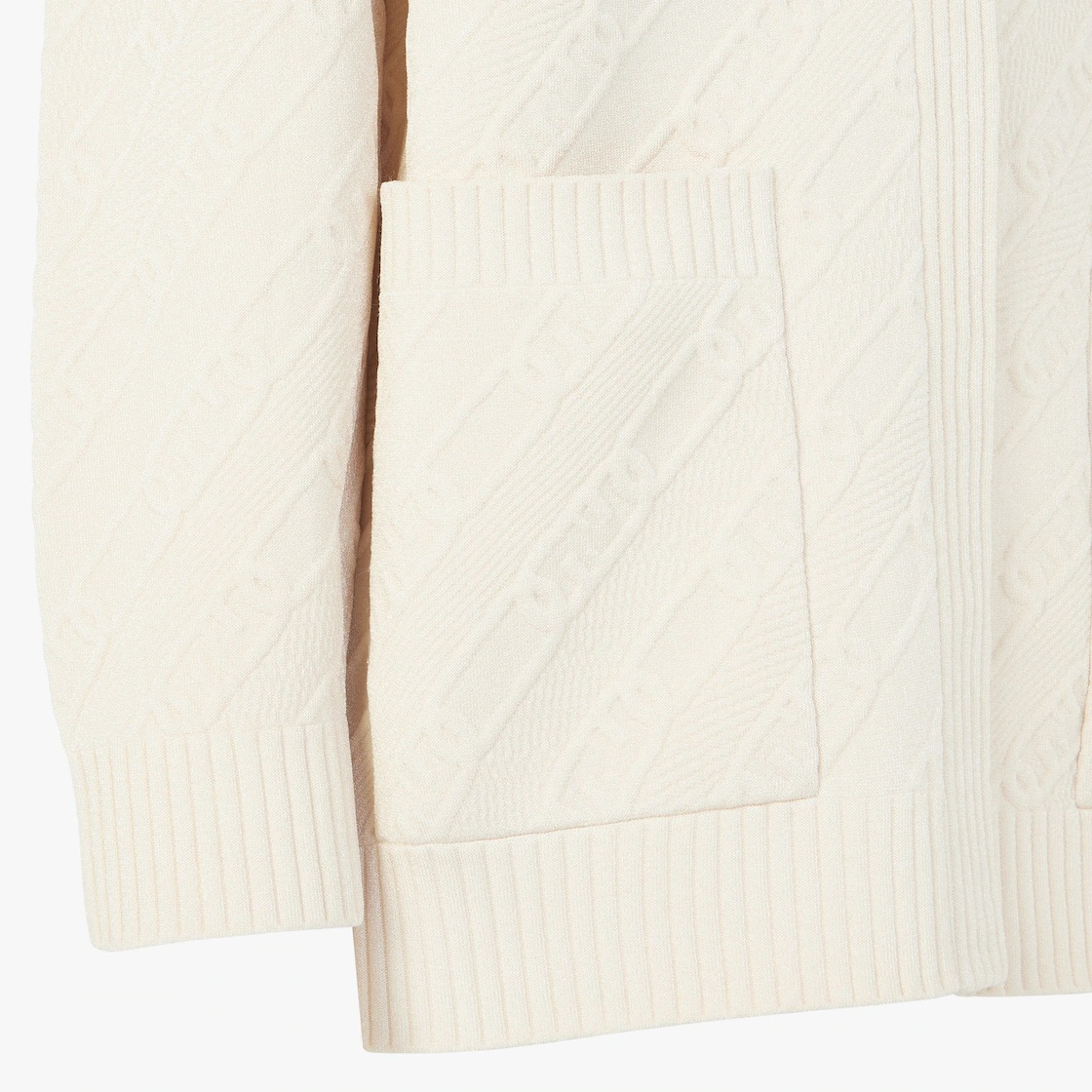 White viscose cardigan - 3