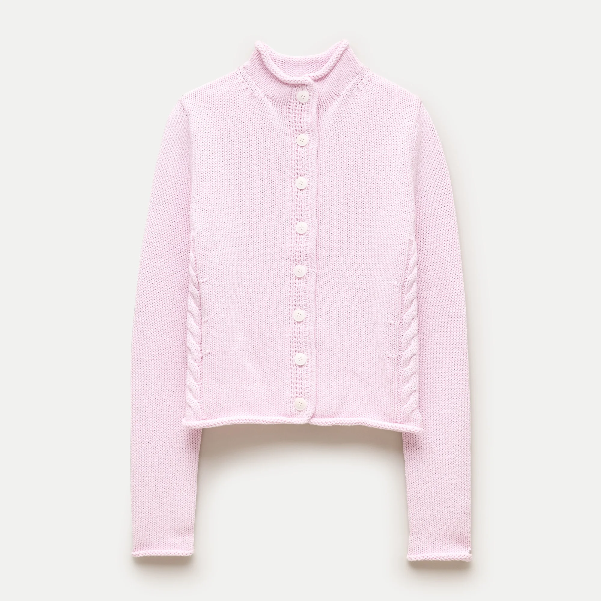 Rollneck™ reversible cardigan - 1