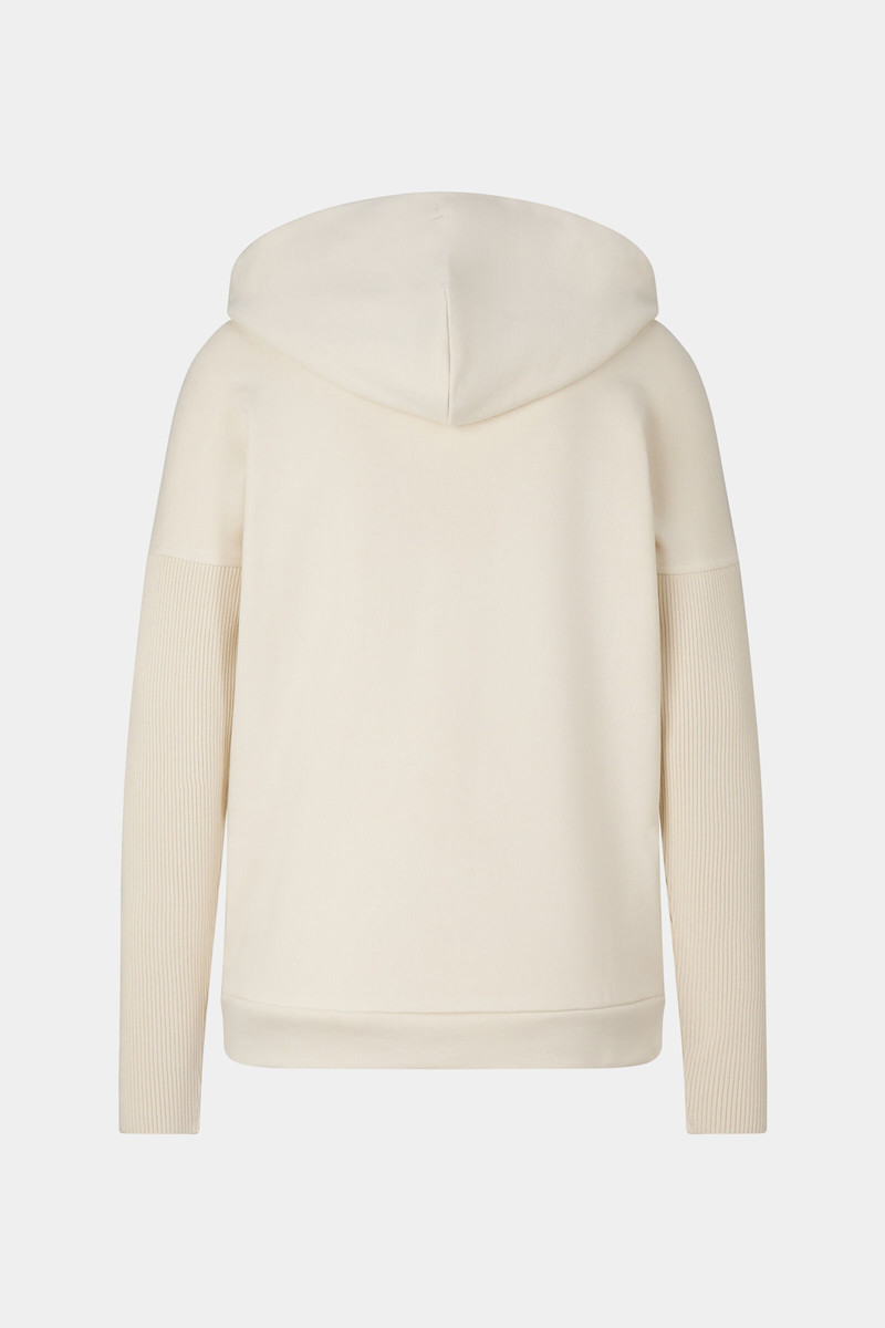 BOGNER Queeny hoodie in Off-white outlook